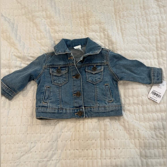 NWT sz 3M Carter's Baby Denim Jacket- size 3M - Picture 2 of 5